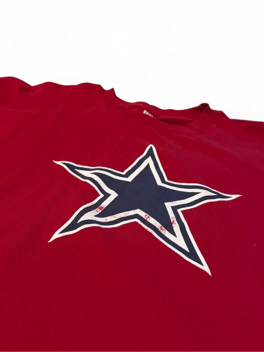 Red Dallas Cowboy Short Sleeve Tee